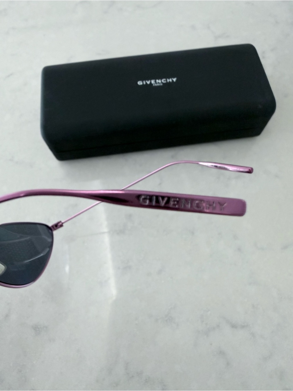 Givenchy GV Speed Pink Lilac Geometric Sunglasses - Picture 4 of 9